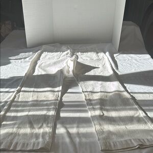 Michael Kors Cream Bootcut Jeans